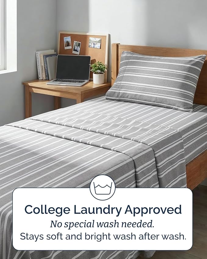 Twin XL Size 3 Piece Sheet Set - Image 6
