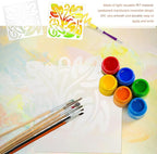 FSWCCK 25 Pcs 10mil 12 x 12 Inch Milky Translucent PET Blank Stencil Sheets - Image 8