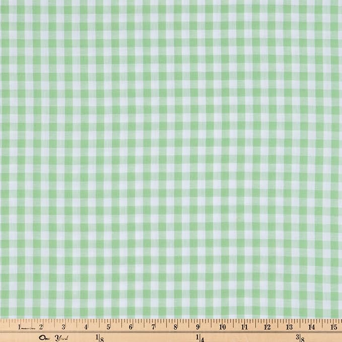 Hobby Lobby Farmhouse Gingham Cotton Calico Fabric, 1 Yard | Precut Fabric - Image 8