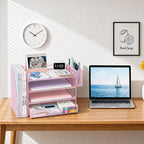 OPNICE Desk Organizer, 4-Tier Desktop File Organizer - Image 6