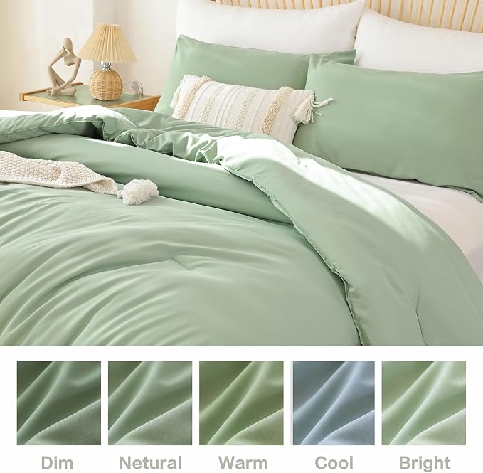 ROSGONIA Oversized King Comforter 128x120 - Image 8