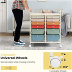 BECOMFORT 12-Drawer Rolling Cart - Image 5
