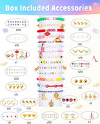 Goldwise Friendship Bracelet Kit 6 Boxes, Bracelet Making Kits - Image 5