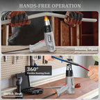 Heat Gun, Variable Temperature Settings 572℉~932℉, Heat Hot Air Gun Overload - Image 6