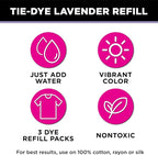 Tulip One-Step Tie-Dye Kit, 3 Fabric Dye Refill Packs - Image 2
