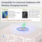 DreamSky Wooden Digital Alarm Clock - Image 3