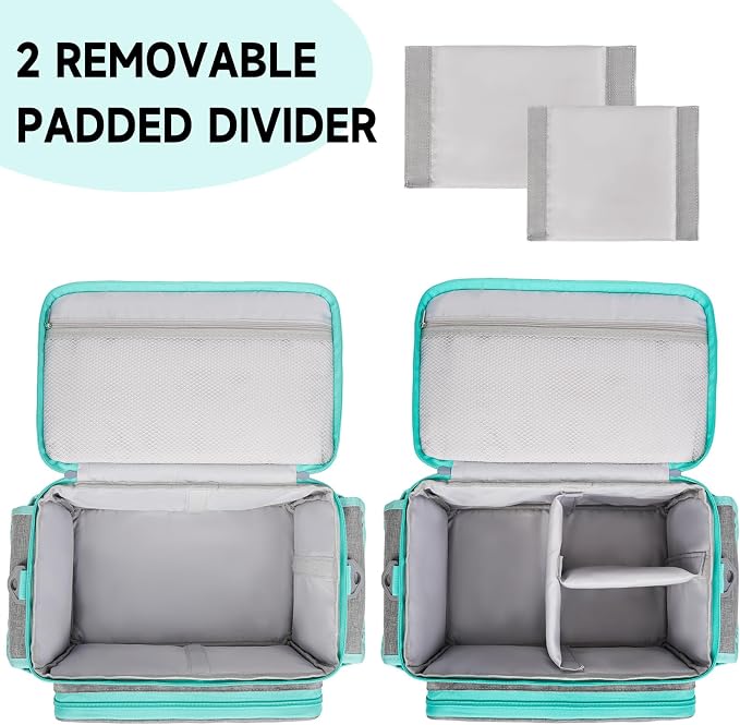 Large Sewing Supplies Organizer, Double-Layer Sewing Accessories Storage and - Image 4