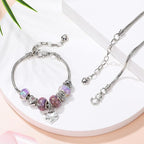 Hicarer 27 Pieces Snake Charm Bracelet Chain Adjustable Charm Bracelet Chain - Image 7