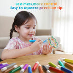 24 Pcs Suncatcher Paint Pens Paint Stained Glass Pigment Window Art Pens - Image 2
