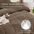 JOLLYVOGUE California King Comforter Set, Ultra-Soft Bed in a Bag Cal King Size - Image 3