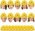 160Pcs Construction Helmet Cutouts Back to School Bulletin Board Decoration Set by gisgfim