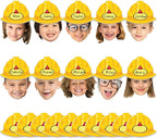 160Pcs Construction Helmet Cutouts Back to School Bulletin Board Decoration Set by gisgfim