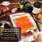 Acrylic Paint Gel Plates Printing Paint Perfect Transfer Special Acrylic Paint - Image 3