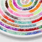 EuTengHao 16800pcs Tube Beads Kit Glass Bugle Seed Beads Small Craft Beads - Image 6