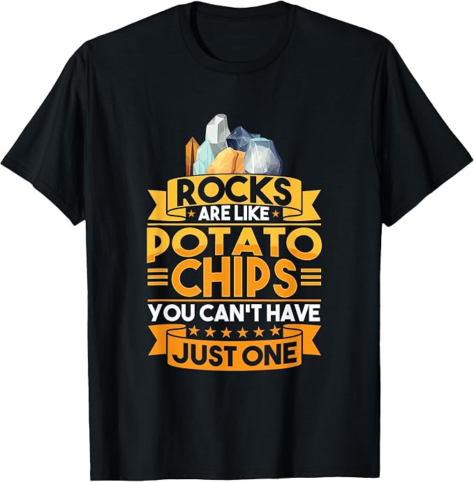 Rock Collecting Funny Geology Lover Rockhound Rock Collector T-Shirt by Unknown