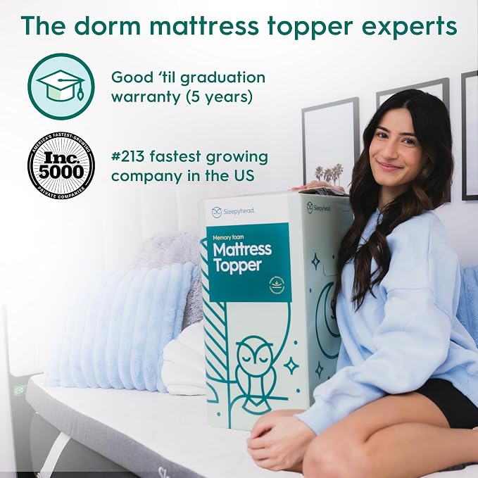 Sleepyhead Full XL 3 Inch Mattress Topper - Image 2