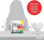 Creative Roots Mosaic Heart Stepping Stone, Includes 7-Inch Ceramic Stepping - Image 8