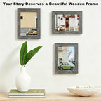 RPJC Solid Wood Picture Frame 5x7 – Real Wood Frame - Image 4