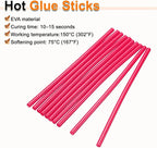 HARFINGTON 10pcs Hot Glue Sticks 0.28" Dia x 7.87" Long EVA Mini Hot Melt - Image 4