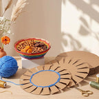 Sabary 24 Pcs Basket Weaving Bases Kit 9" Woven Basket Bases DIY Craft Baskets - Image 3