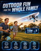 Rc Paper Airplane Motor Kit DIY Model Airplanes Launcher Construction Set - Image 5