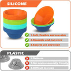 Webake 24 Pcs Platinum Silicone Puto Molder Filipino Medium-Size, 2.75" - Image 3