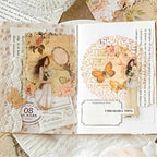 Antique Cutouts Lace Edge Scrapbook Paper, Journaling, Card Making, Junk - Image 5