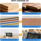 4 Pack Double-Sided Pre-Painted Colored Plywood Sheets, 11.7"x8.27"x1/8" - Image 5