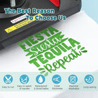 Green Heat Transfer Vinyl 12" x 10ft Green Iron On Vinyl - Image 4