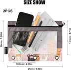 Custom Cat Paw Prints Pencil Pouch - Image 3
