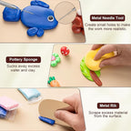 Amrules Clay Tools Kit, Practical Polymer Sculpting Tool Kit, Air Dry Clay Tool - Image 3