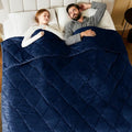 L'AGRATY Queen Size Weighted Blanket by LAGRATY