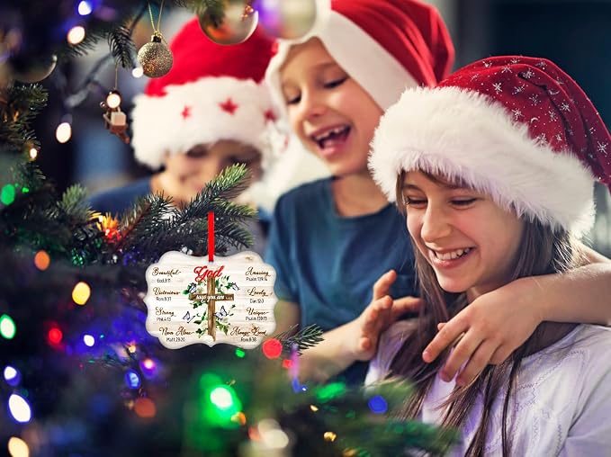 WaaHome Christian Christmas Ornaments Gifts - Image 2