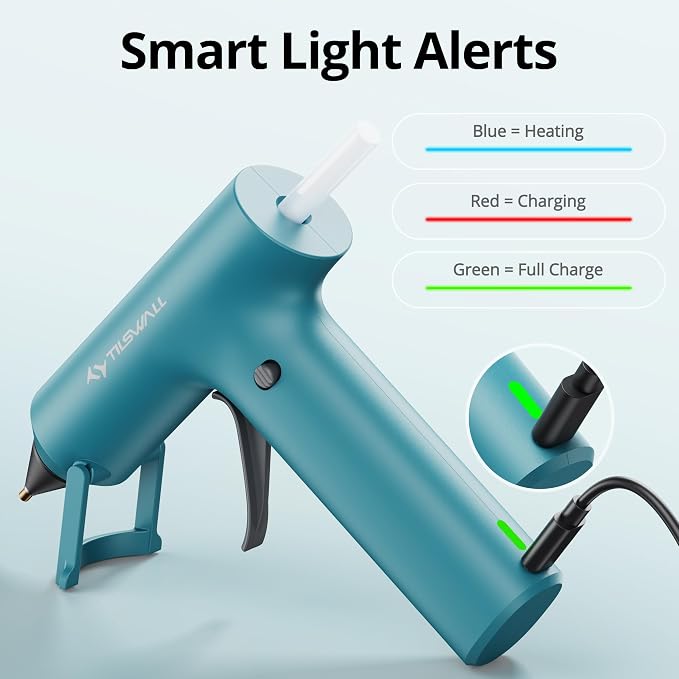 Tilswall Cordless Hot Glue Gun - Image 7