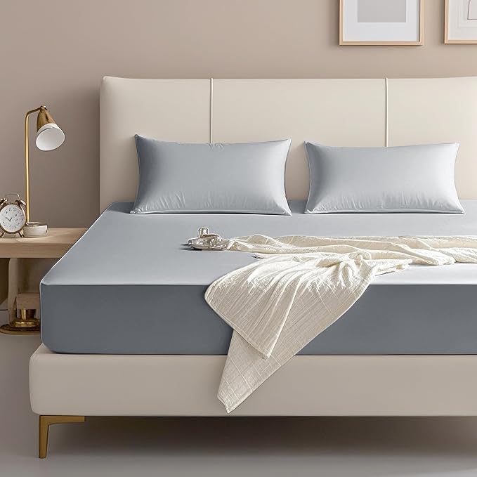 FreshCulture Queen Fitted Sheet Only – Premium Hotel-Quality Fitted Sheet - Image 2