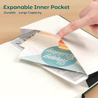 Blank Notebook, 5 Pack Hardcover Sketch Book, Large Blank Journal, No Bleed - Image 4