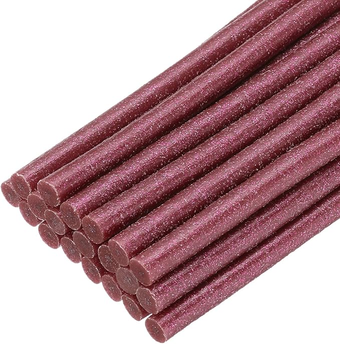 uxcell 20pcs Hot Glue Sticks for Glue Gun 7mm/0.28-inch x 4-inch Mini Hot Melt by uxcell