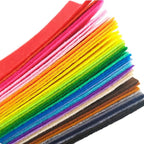 Felt Sheets, DIY Craft Sewing Pre-Cut Quilt Squares, Premium Colorful Hard by ZGXY