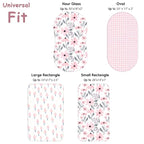 Yoofoss Bassinet Sheets for Baby, Baby Delight, Angelbliss, Soft Breathable - Image 3