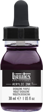 Liquitex Professional Acrylic Ink, 1-oz Jar, Dioxazine Purple by Liquitex