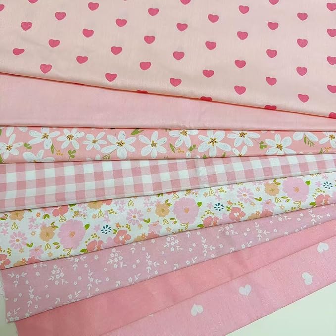 Cotton Fabric DIY Making Supplies Quilting Patchwork Fabric Fat Quarter Bundles - Image 2