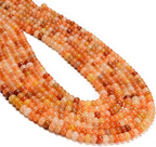 ICAI 4x6mm Natural Rondelle Beads – Loose Gemstone Spacers by CAI+YI+MING