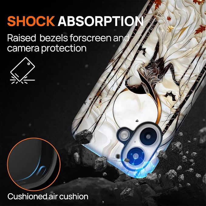 Case for iPhone 16 Plus, Scratch Resistant Hybrid Double Layer Hard - Image 4