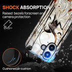 Case for iPhone 16, Scratch Resistant Hybrid Double Layer Hard Shell，Gothic - Image 4