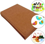 Jtnohx Stiff Felt Sheets, Craft Felt Square - Image 3