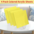 1/8 Thick 8 x 8 inch Acrylic Sheets - Image 5