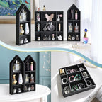 Ikee Design 3 Pcs Set Wooden Shadow Cubby Box Display Shelf Organizer Storage - Image 6