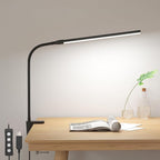 Lepro Clip on Desk Lamp LED Reading light Dimmable USB Small Clamp Lamp by Lepro