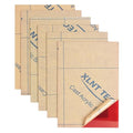 6 PCS Red Transparent Cast Acrylic Sheets 8" x 12" x 0.118", Plexiglass Plastic by MaterialsParts