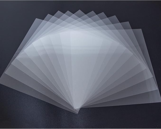 7.5Mil Blank Mylar Sheet, 12“ X 12” Clear Plastic Sheet, Stencil Plastic Sheets - Image 9